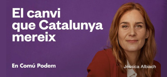 El canvi que Catalunya mereix